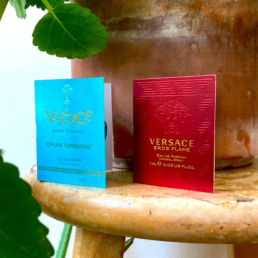 Bundle of TWO Versace fragrances